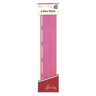 Sew Easy 3 Plus Ruler/Circle Template Pink