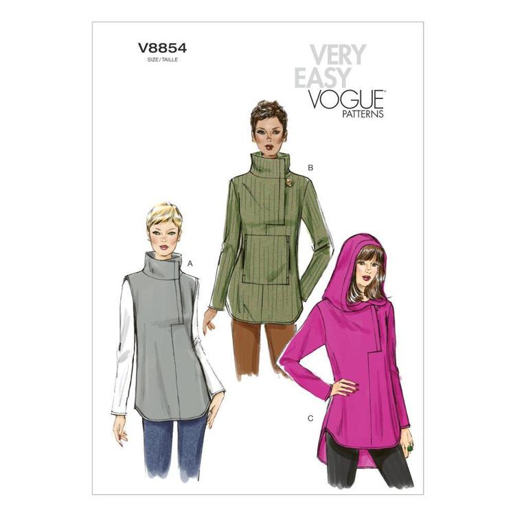 Vogue Pattern V8854 Misses' Tunic