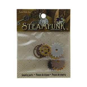 Steampunk Small Gears Multicoloured