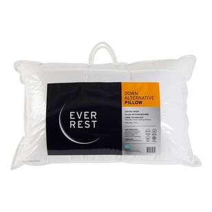 Ever Rest Alternative To Down Pillow White Standard