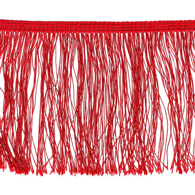 Simplicity Cotton Fringe Red