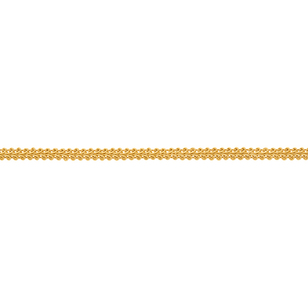 Simplicity Woven Scroll Antique Gold 1 cm
