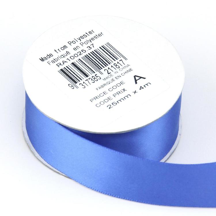 Royale Blue Ribbon Celebrate 25 mm Satin Ribbon Royal Blue | Spotlight Australia