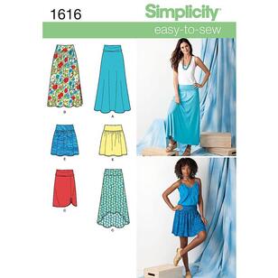 Simplicity Pattern 1616 Women's Skirt