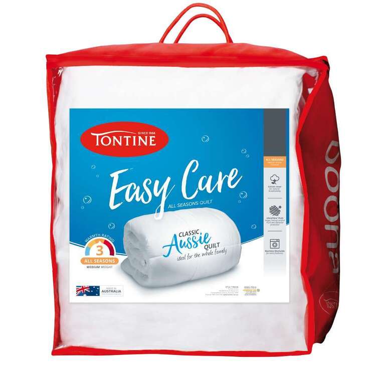 Tontine Easy Care Quilt White