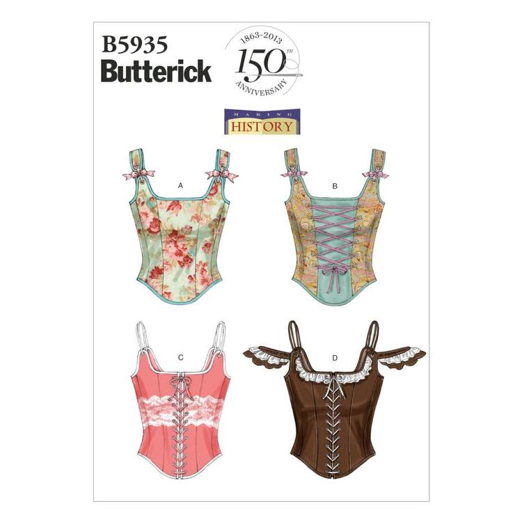 Butterick Pattern B5935 Misses' Corset
