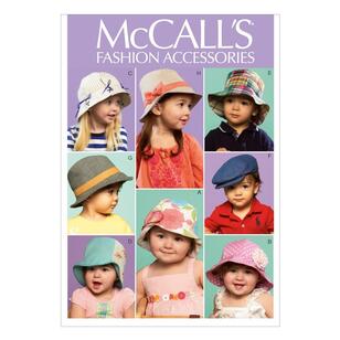 McCall's Pattern M6762 Kids' Hats One Size