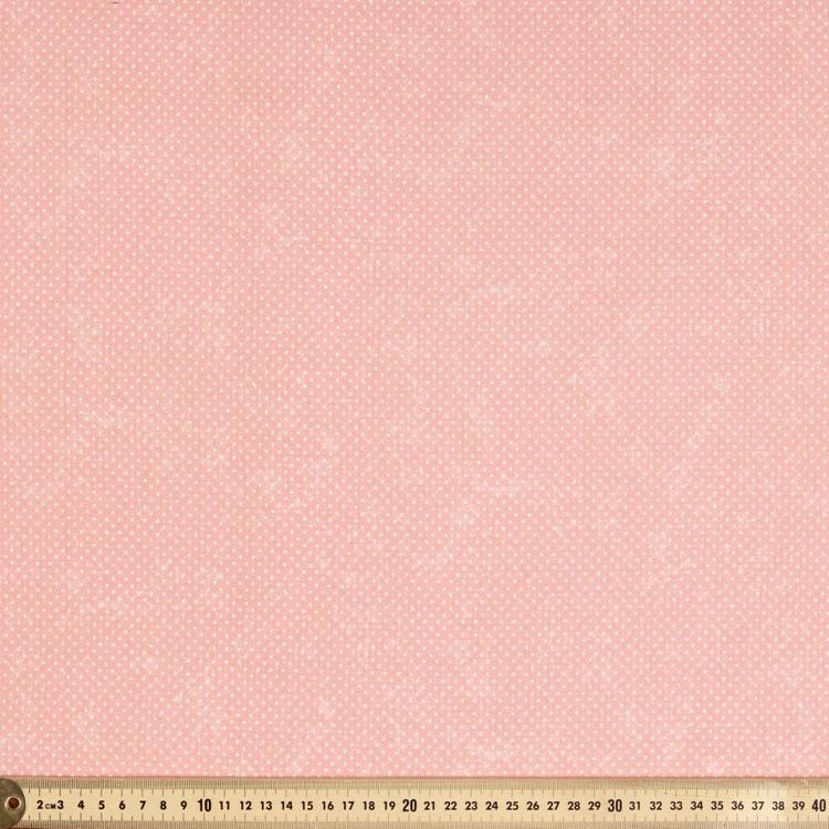 La Vie En Rose Dots Fabric Pink 112 cm