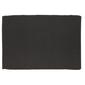Ladelle In-Habit Plain Ribbed Placemat Black