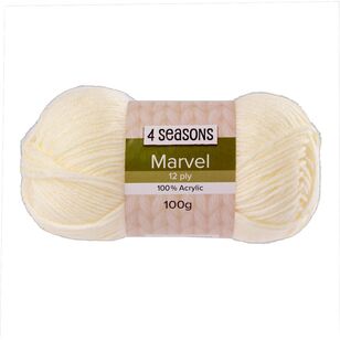 4 Seasons Marvel 12 Ply Yarn Cream 100 g