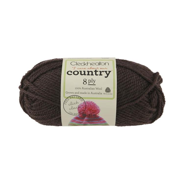 Cleckheaton Country 8 Ply 50 g Brown 50 g