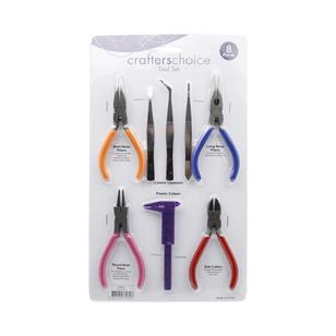 Crafters Choice Tool Set 8 Pack Multicoloured