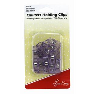 Sew Easy Quilt Holding Clips Purple Small