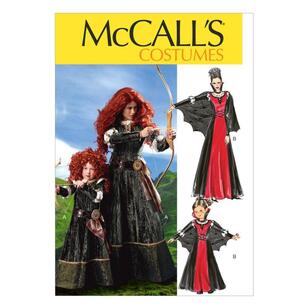 McCall's Pattern M6817 Girls' Costumes