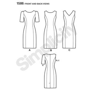 Simplicity Pattern 1586 Women's Dress