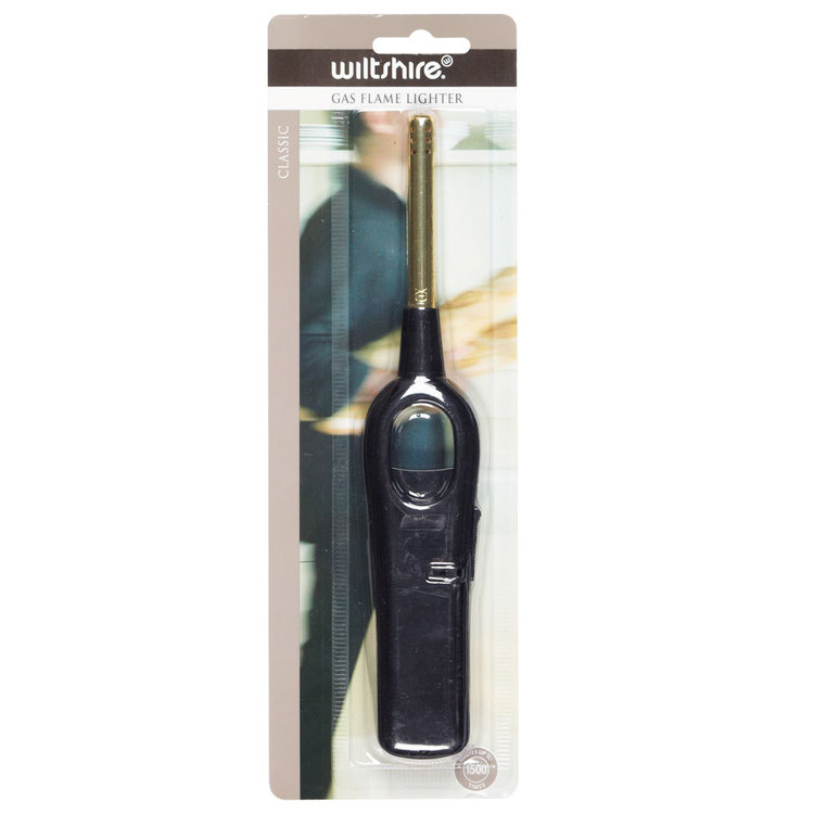 Wiltshire Gas Flame Lighter Black