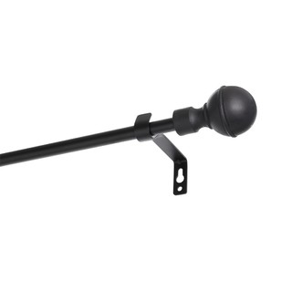 Windowshade 16 mm Expandable Ball Rod Set Black 165 - 300 cm