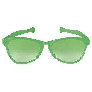 Amscan Supporter Jumbo Glasses Green