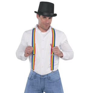 Mix N Match Suspenders Rainbow