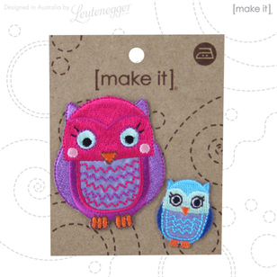 Make It Bright Owls Motif Multicoloured