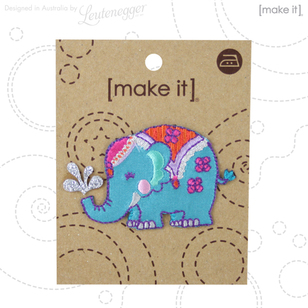 Make It Exotic Elephant Motif Multicoloured
