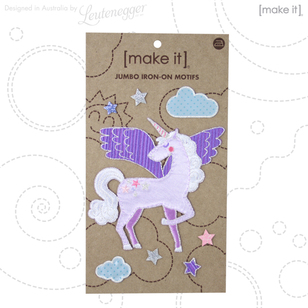 Make It Unicorn Jumbo Motif Purple