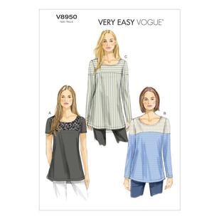 Vogue Pattern V8950 Misses' Tunic