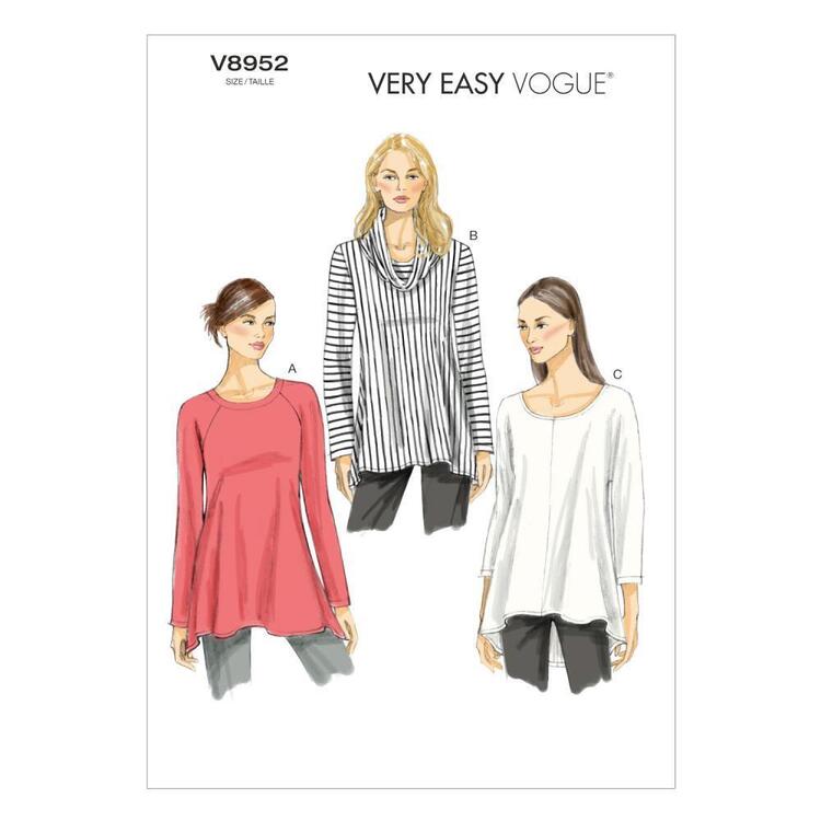 Vogue Pattern V8952 Misses' Tunic