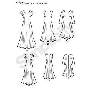 Simplicity Pattern 1537 Women's Dress