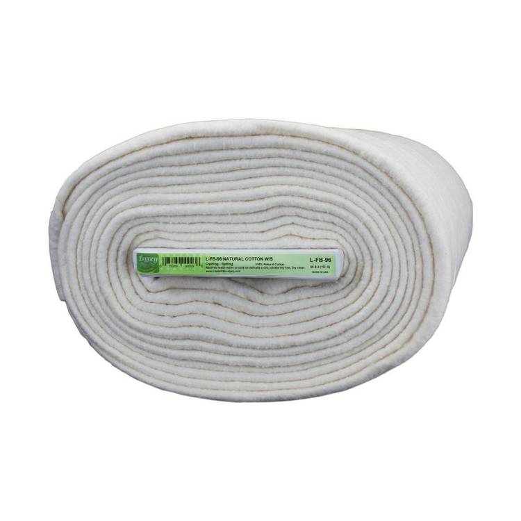 Legacy 100 % Cotton Wadding with Scrim Natural 244 cm