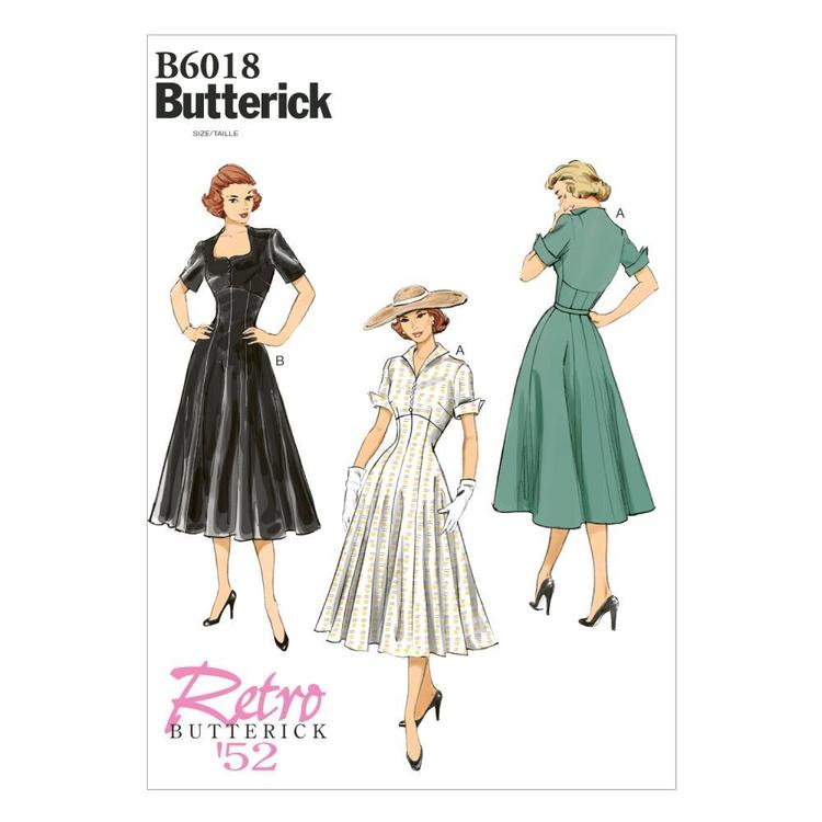 Butterick Pattern B6018 Misses' Dress 6 - 14