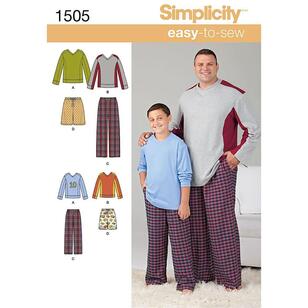 Simplicity Pattern 1505 Boy's Pant's  X Large - 5X Large