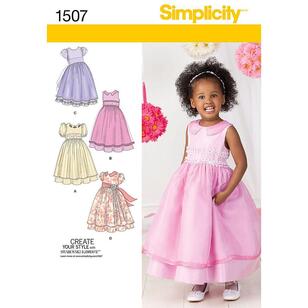 Simplicity Pattern 1507 Girl's Dress