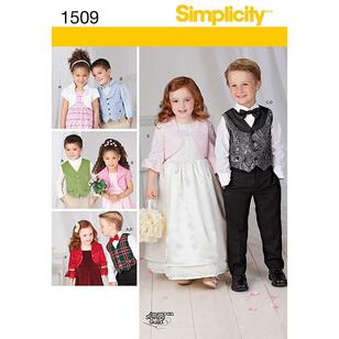Simplicity Pattern 1509 Kid's Coordinates  3 - 8