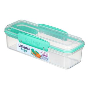 Sistema To Go Snack Attack Container Teal 410 mL