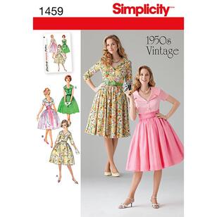 Simplicity Pattern Vintage 1459 Women's Dress