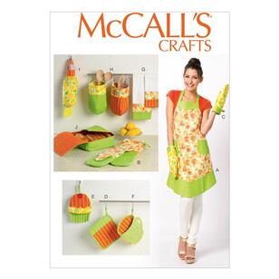 McCall's Pattern M6978 Apron & Kitchen Accessories One Size