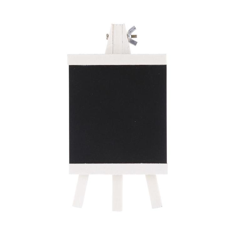Shamrock Craft Products Mini Blackboard Easel Natural 10 x 19 cm