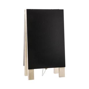 Shamrock Craft Blackboard Easel Black 21 x 12 cm
