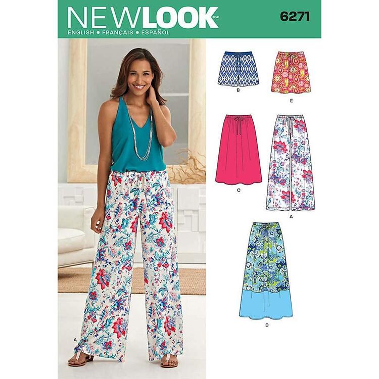 New Look – Garment – Misses Shorts and Pants – N6756 – My Sewing Room