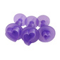 Wilton Mini Hearts Fondant Cutters Purple