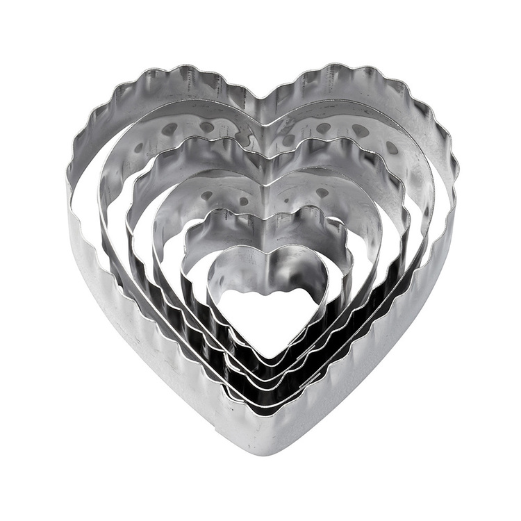 Wilton Heart Cut Outs Silver