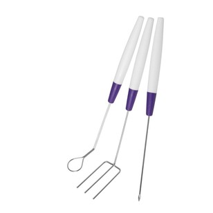 Wilton Candy Melts Dipping Tools White & Purple