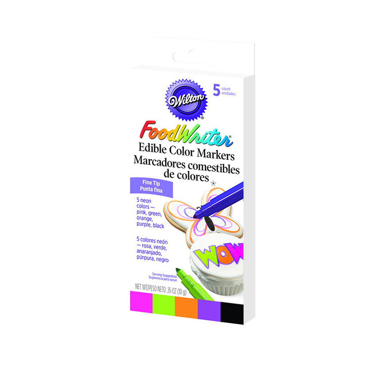 Wilton Neon Colours Food Writers 5 Pack