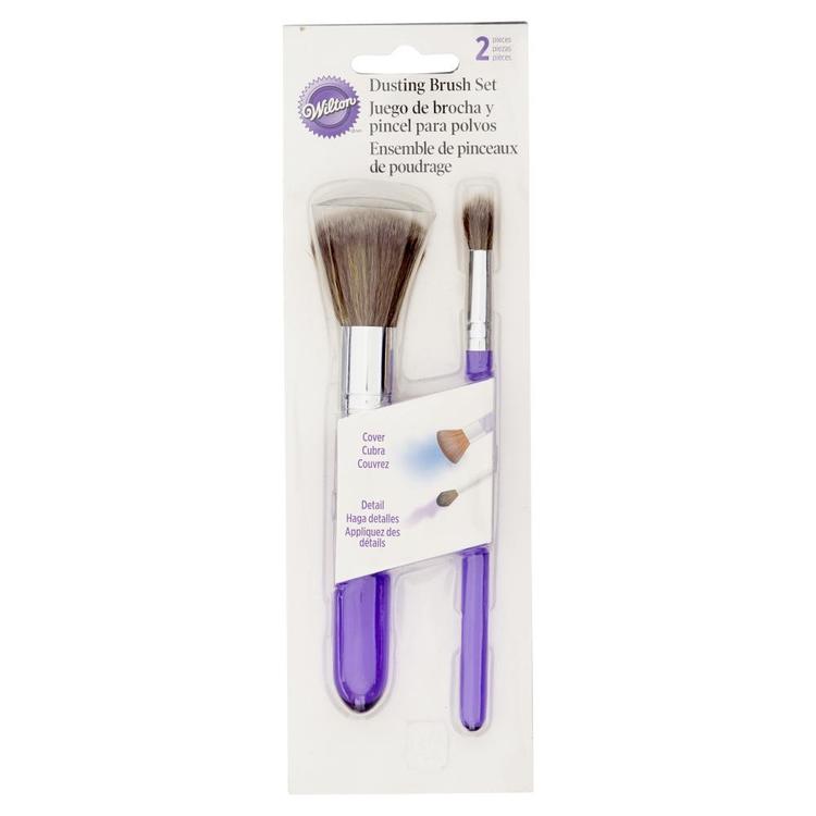 Wilton Dusting Brush Set 2 Pack Purple