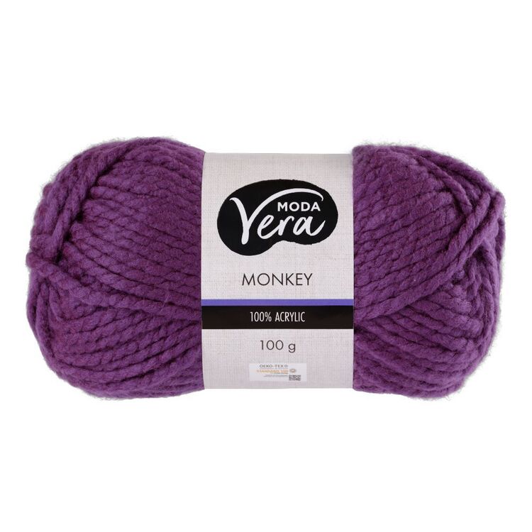 Moda Vera Monkey Yarn Violet 100 g