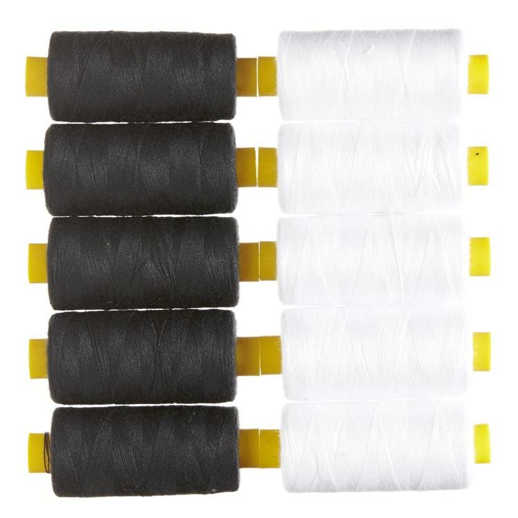 Birch Polyester 10 Pack Thread Multicoloured 500 m