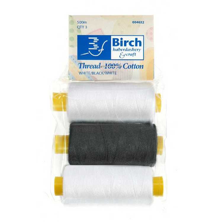 Birch Cotton 500m Thread 3 Pack
