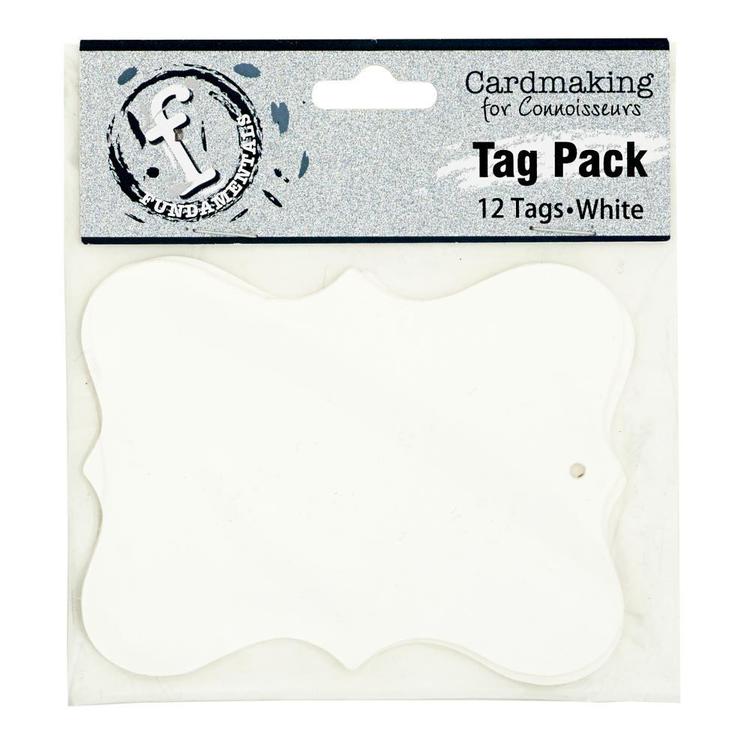 Fundamentals Scallop Tag Pack 12 Pack