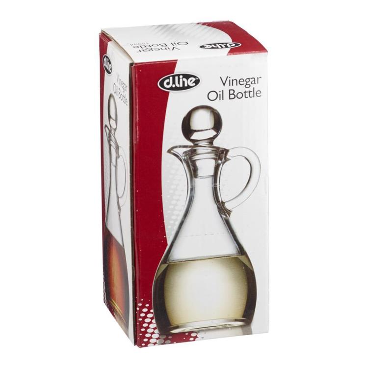 D.Line Oil Vinegar Bottle Clear